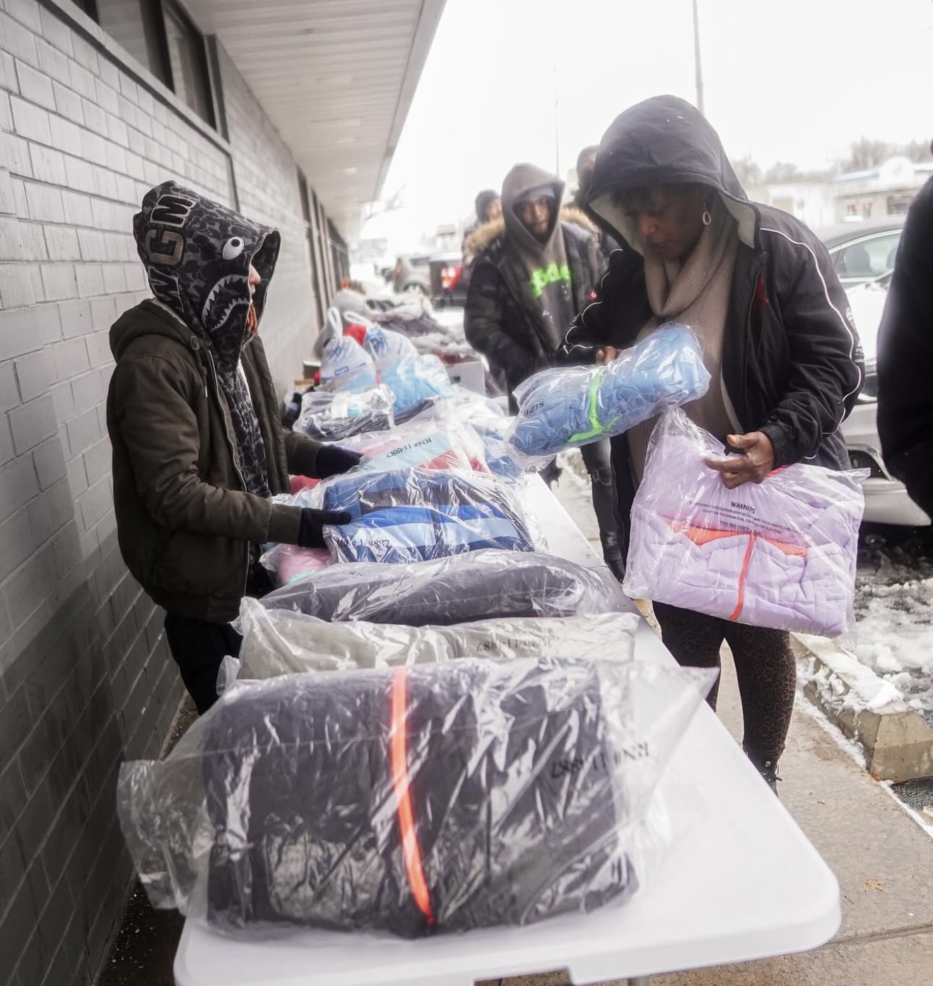 Giving back to the Harvey community