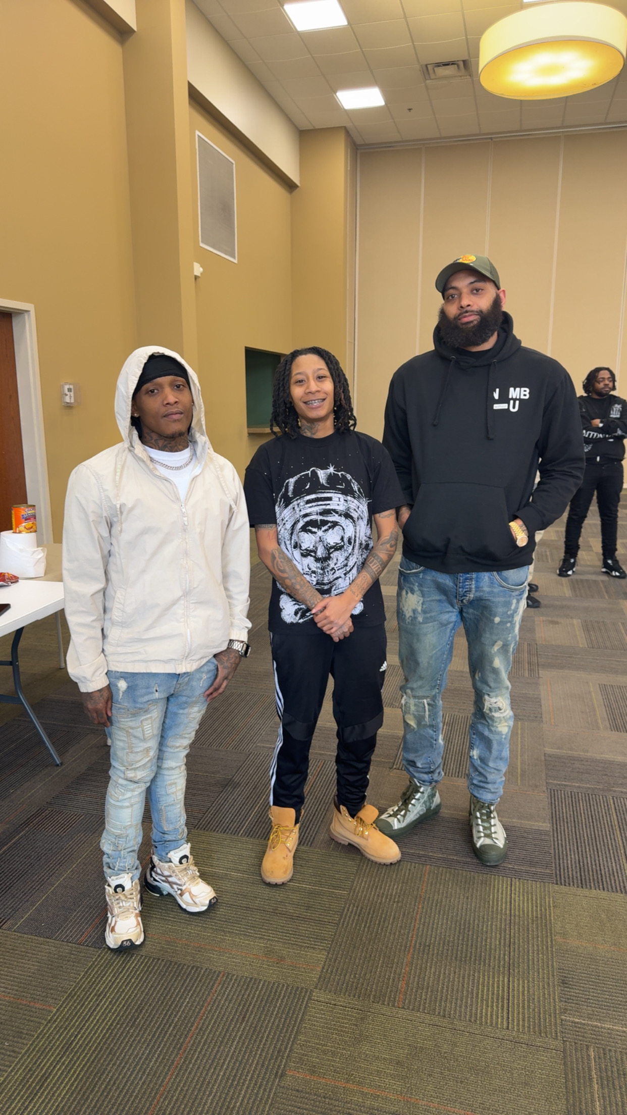 Setting up for a Hot Spot event